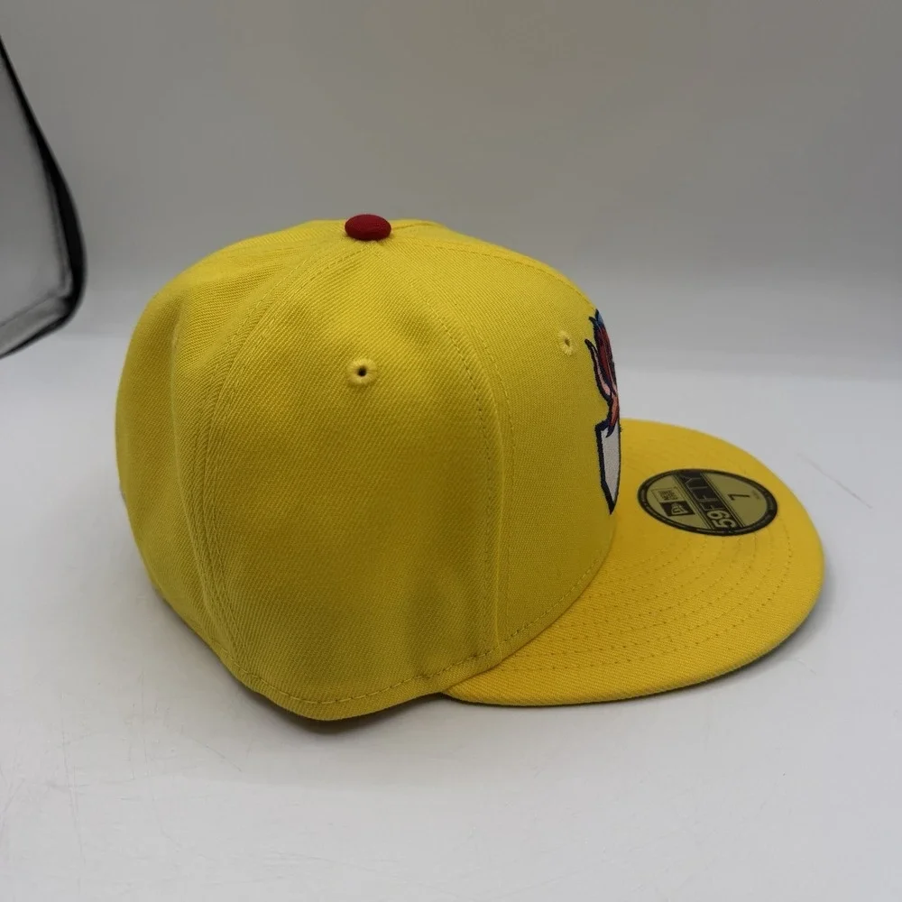 New Era 59Fifty Jacksonville Jumbo‎ Shrimp Hat Cap Sz 7 2024 Captain Crustacean